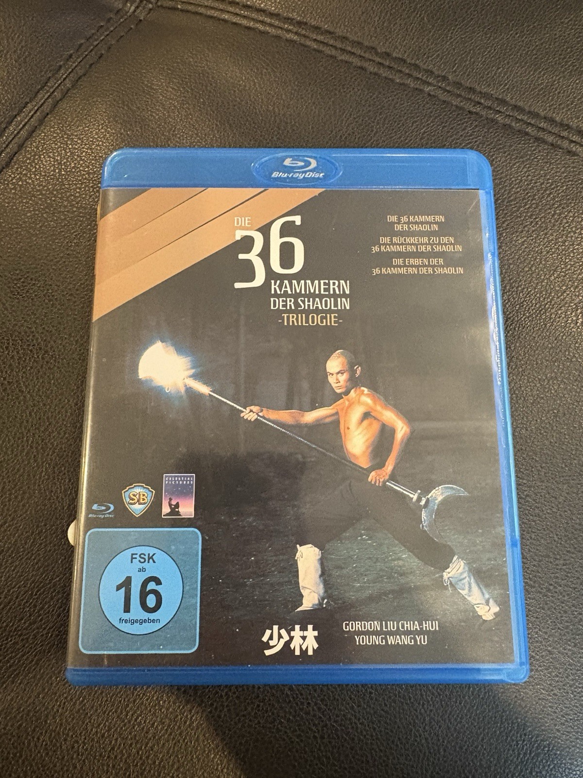 Die 36 Kammern Der Shaolin Trilogie Blue Ray FSK 16