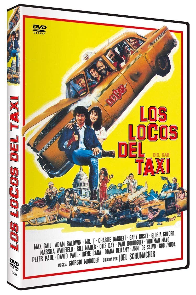 Los Locos del Taxi DVD 1983 D.C. Cab [DVD]