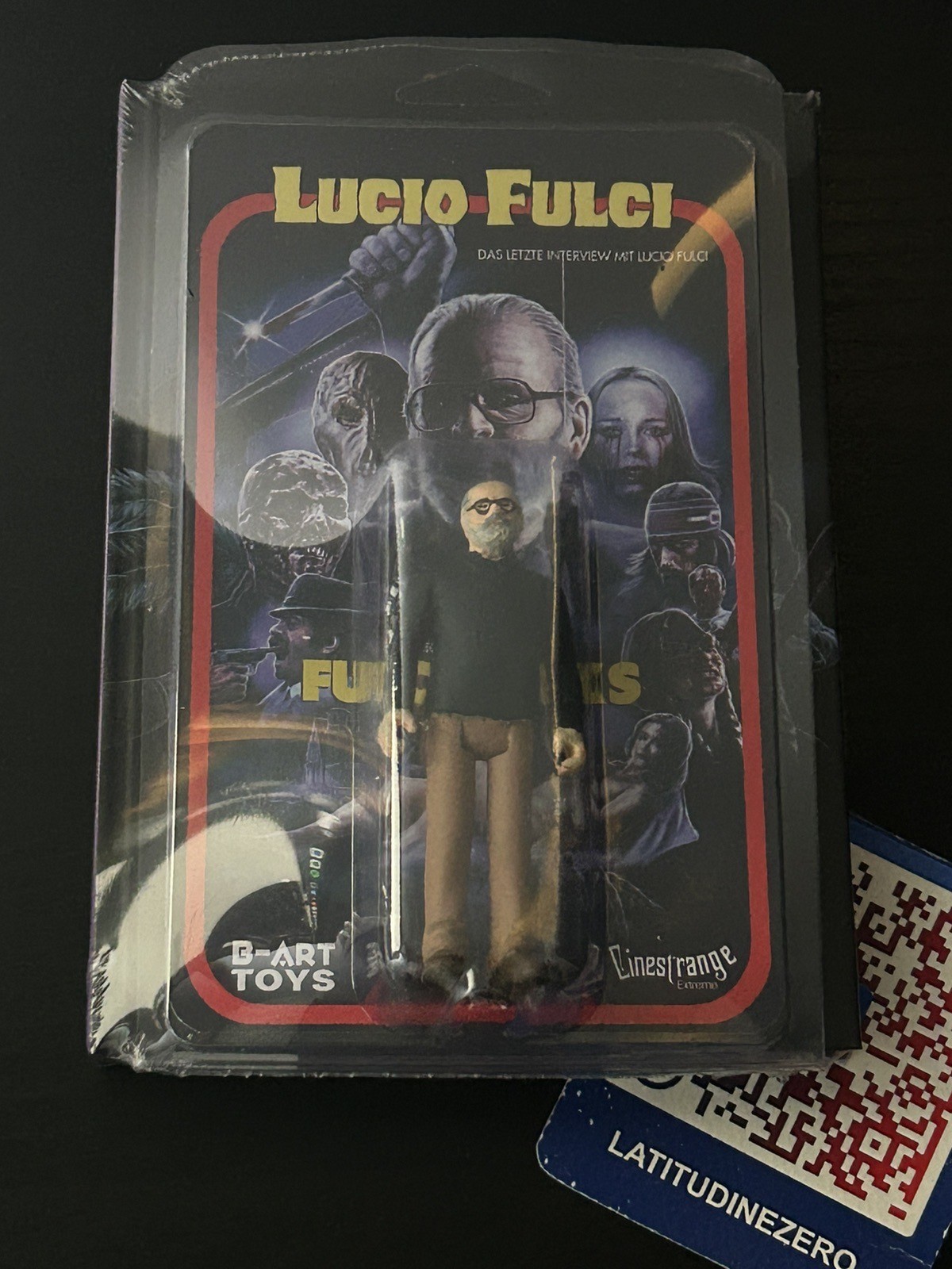FULCI TALKS – BLURAY in italiano LIMITED MEDIABOOK CON ACTION FIGURE