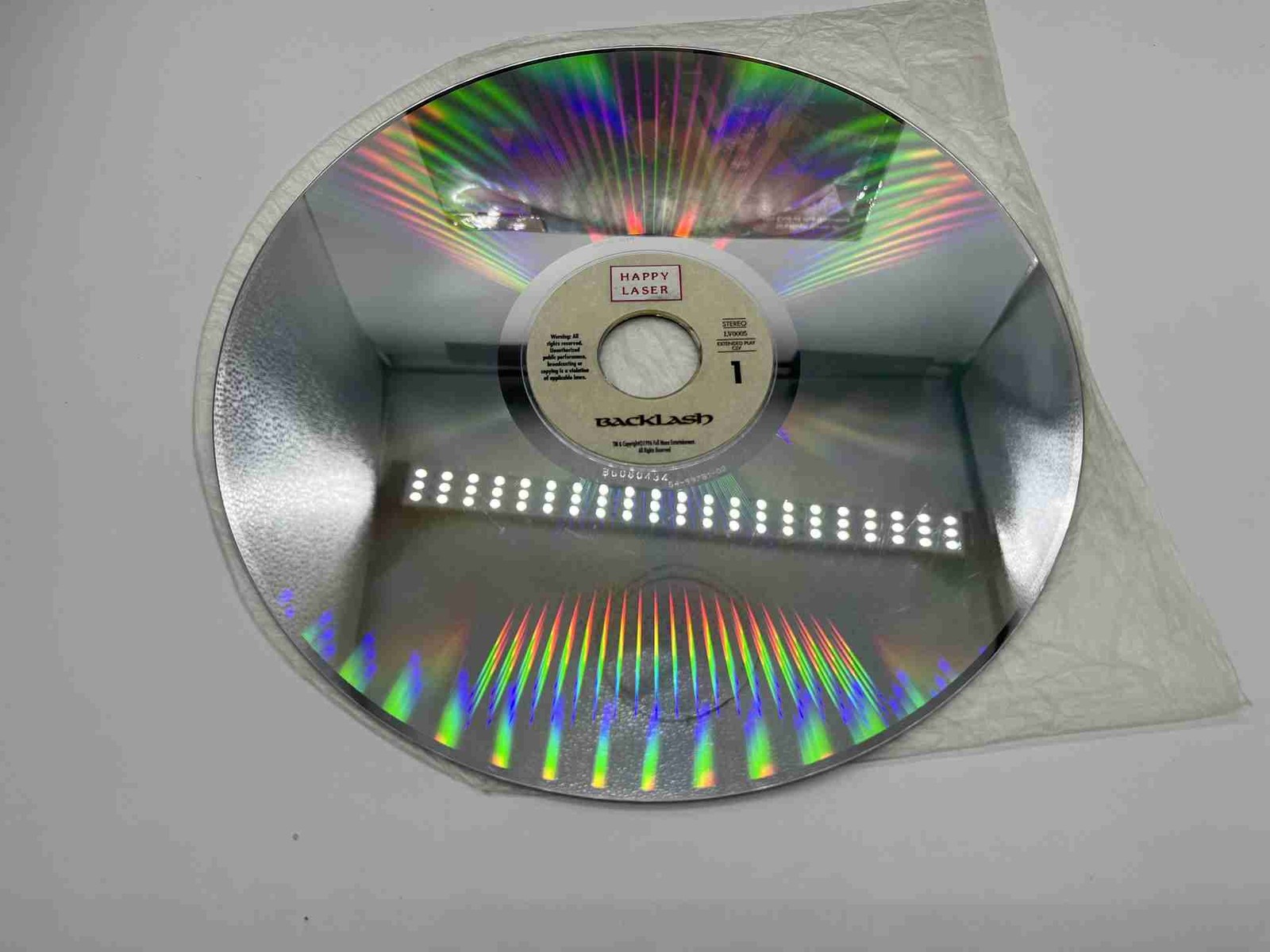 “Backlash: Oblivion 2” Extended Play Laserdisc LD – Richard Joseph Paul