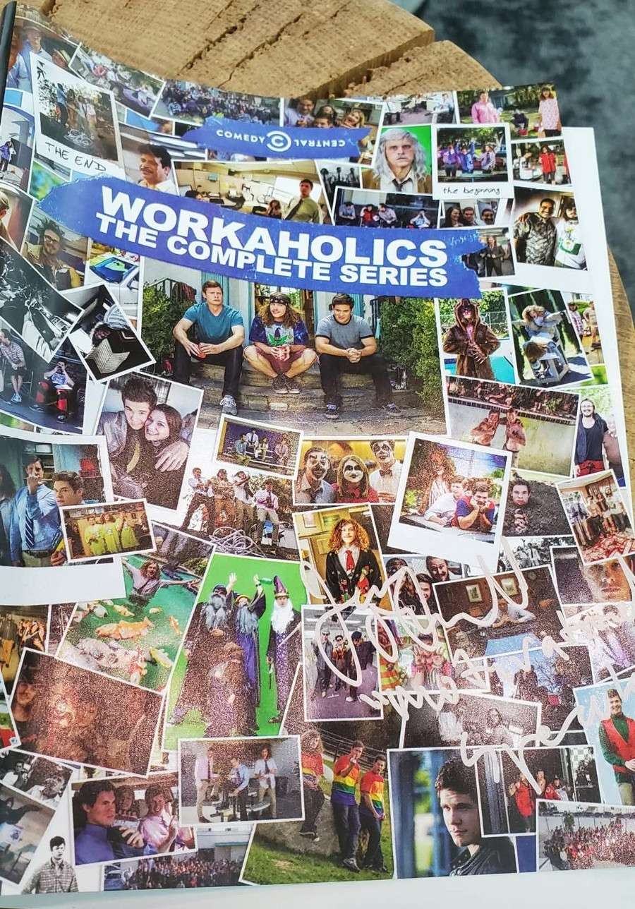 Workaholics The Complete Series DVD Box Set Signed by Jerry O’Connell (w/PROOF)