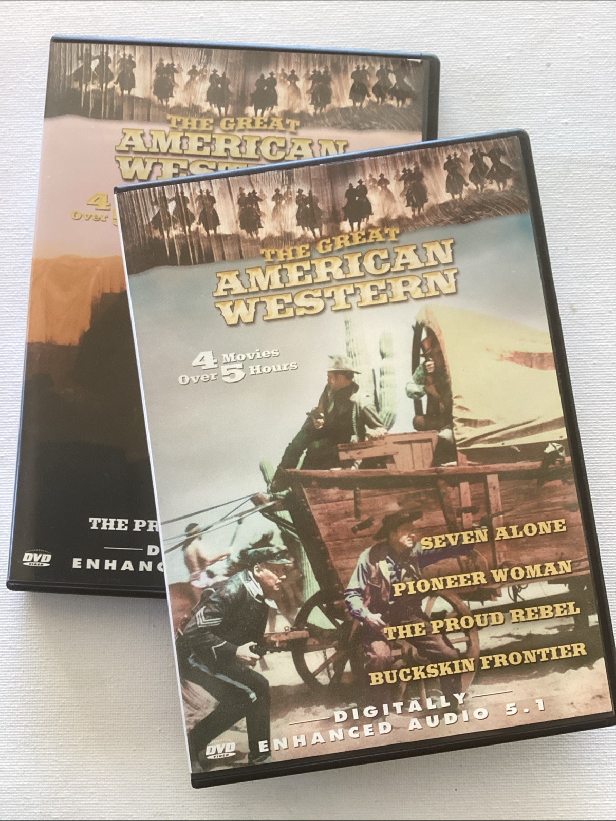 The Great American Western, Vol. 9 (DVD, 2003, 2-Disc Set) 8 Movies 11+ Hours!