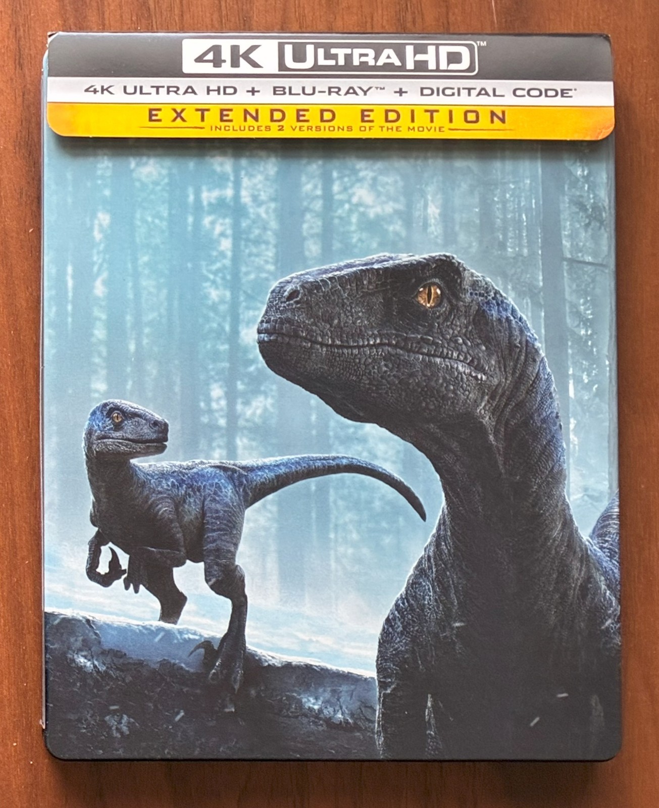 Jurassic World Dominion Steelbook (4K UHD, Blu-ray) NO DIGITAL!