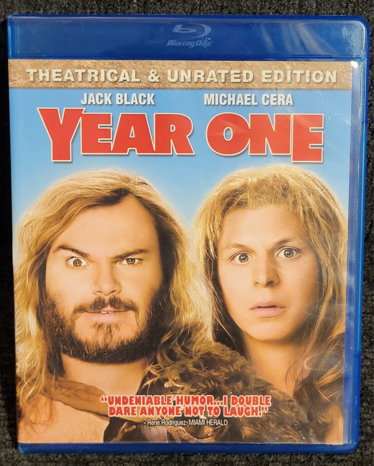 Year One (2009 Blu-ray) Jack Black Michael Cera Oliver Platt Juno Temple OOP