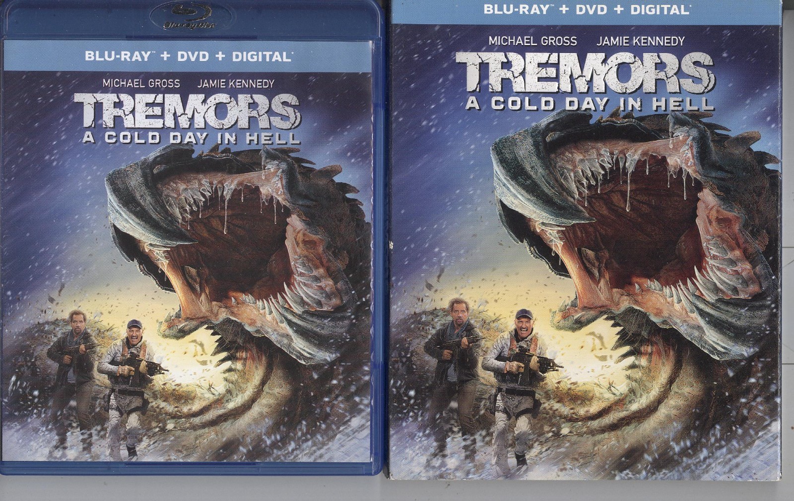 Tremors A Cold Day In Hell (2018) R1 DVD + Blu-ray A Michael Gross Jamie Kennedy