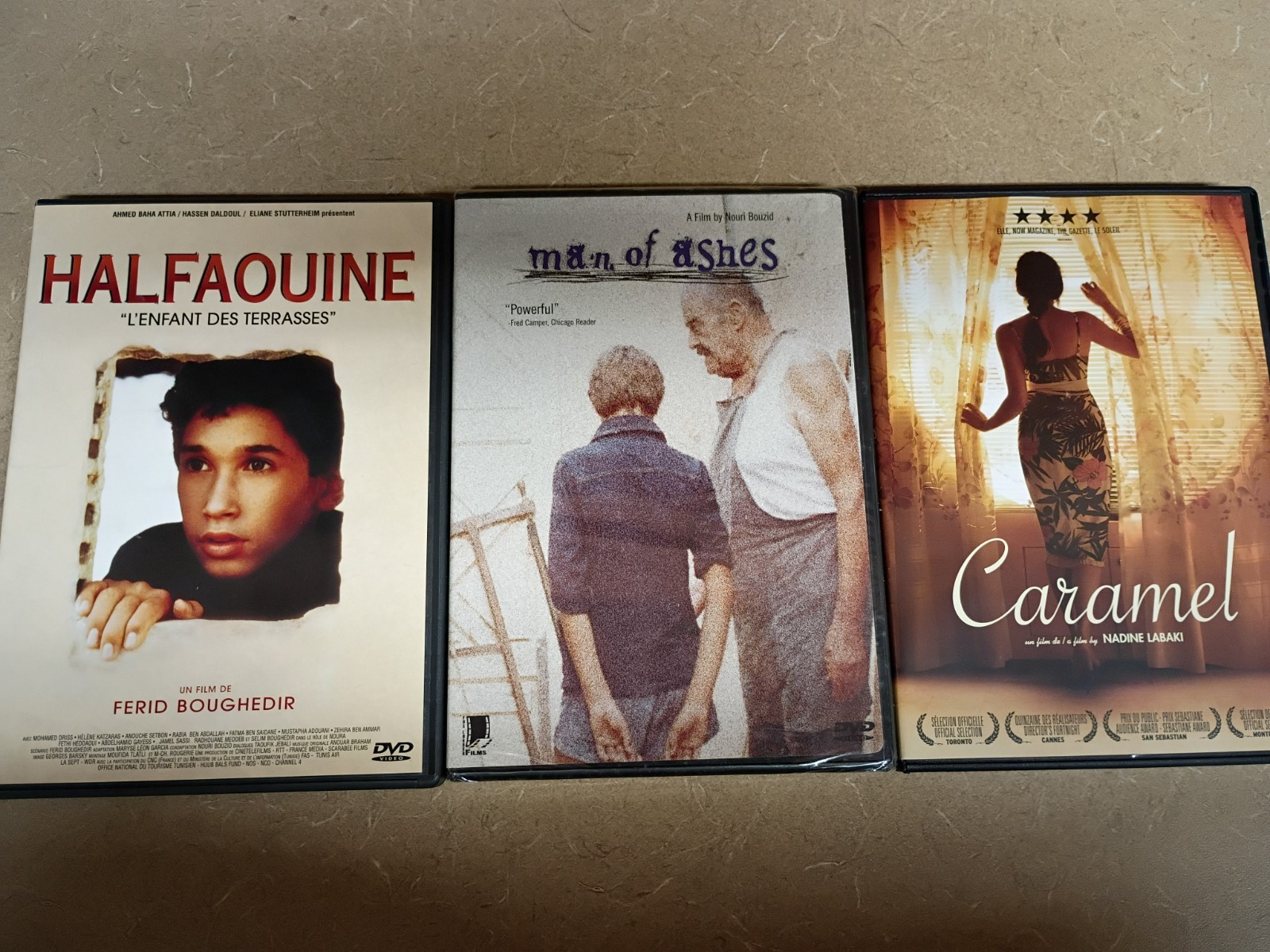 3 x Tunisian films – Man of Ashes / Halfaouine / Caramel – Eng subs