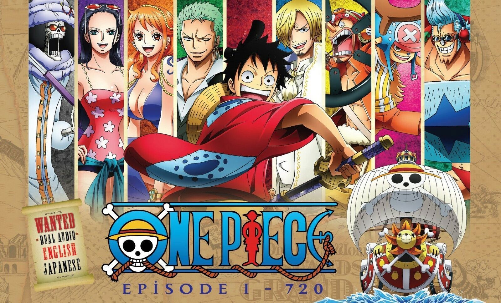 ONE PIECE (1-720) – ANIME TV SERIES DVD (1-720 EPS)(ENGLISH DUBBED) SHIP FROM US