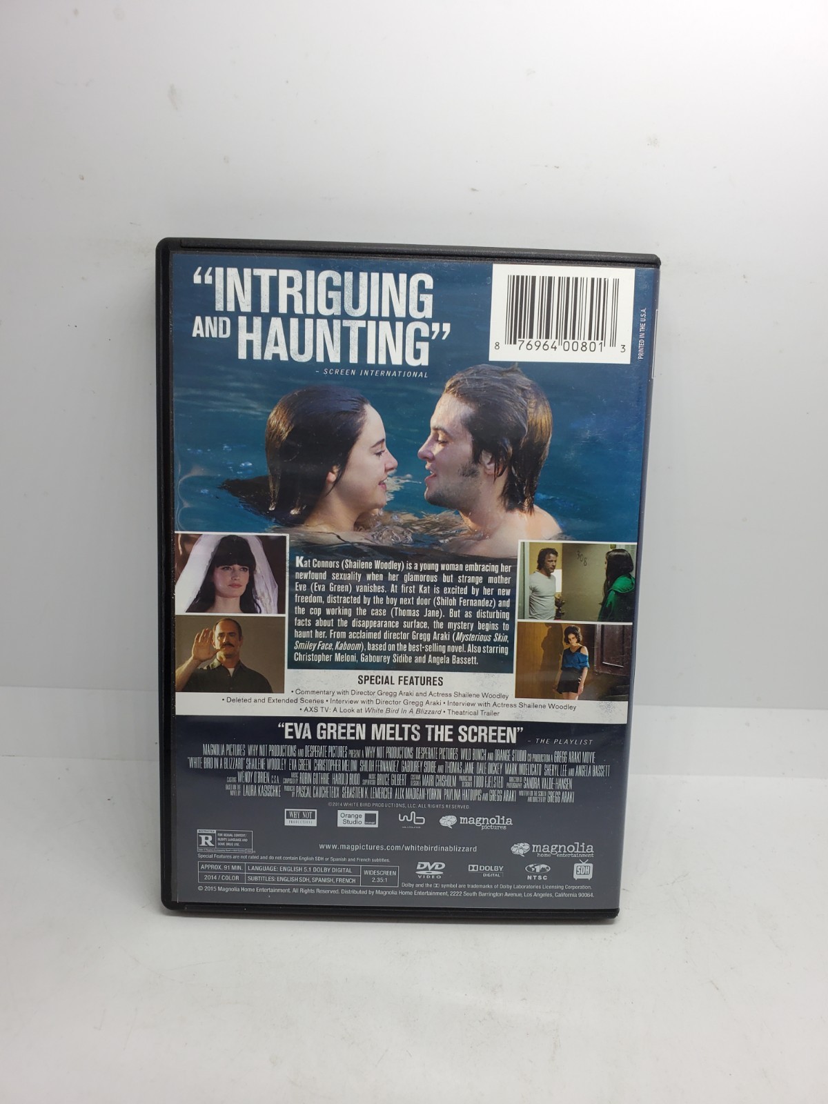White Bird in a Blizzard (DVD, 2014)
