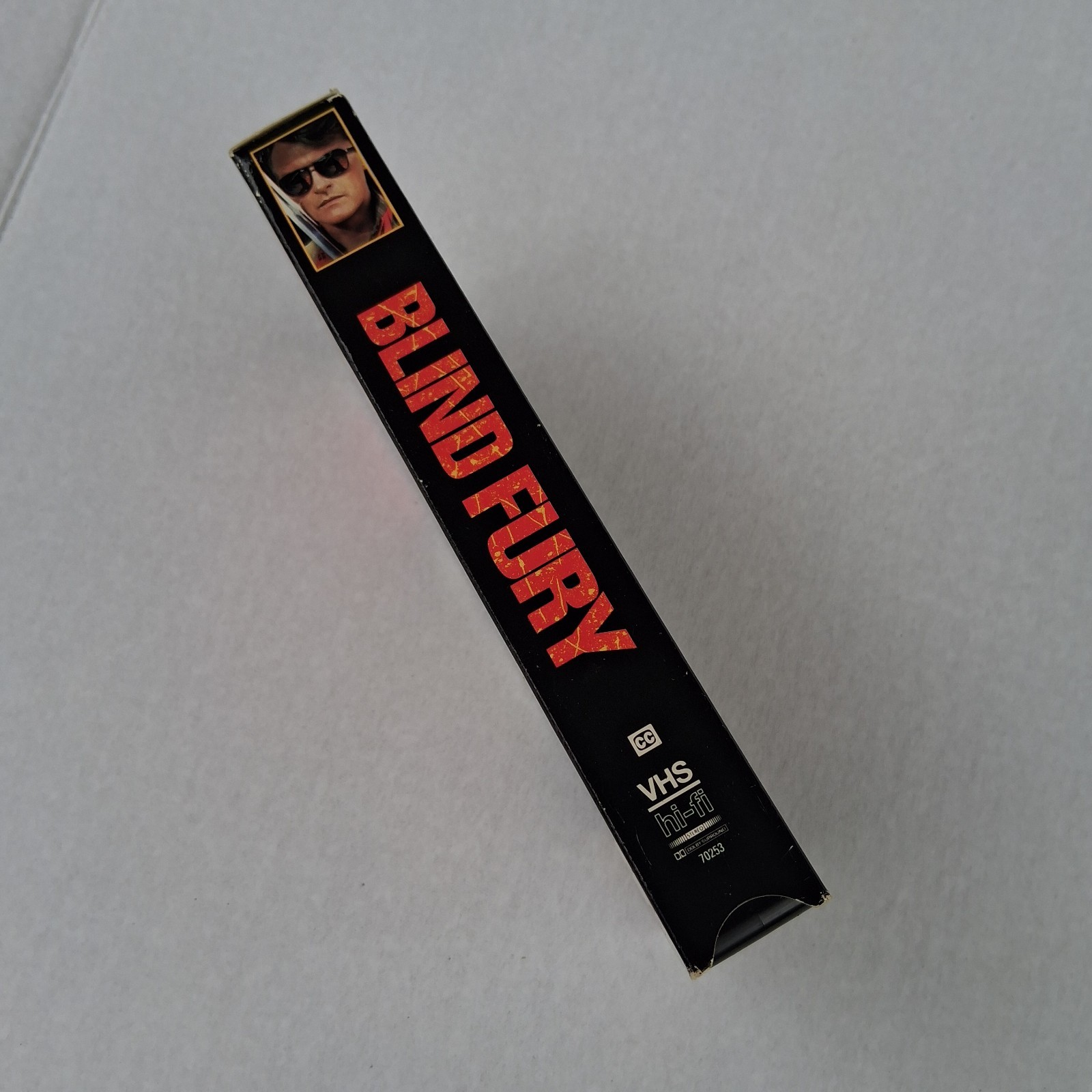 Blind Fury (VHS, 1990) RUTGER HAUER, Action, Blind, Lisa Blount, “TEX” Cobb