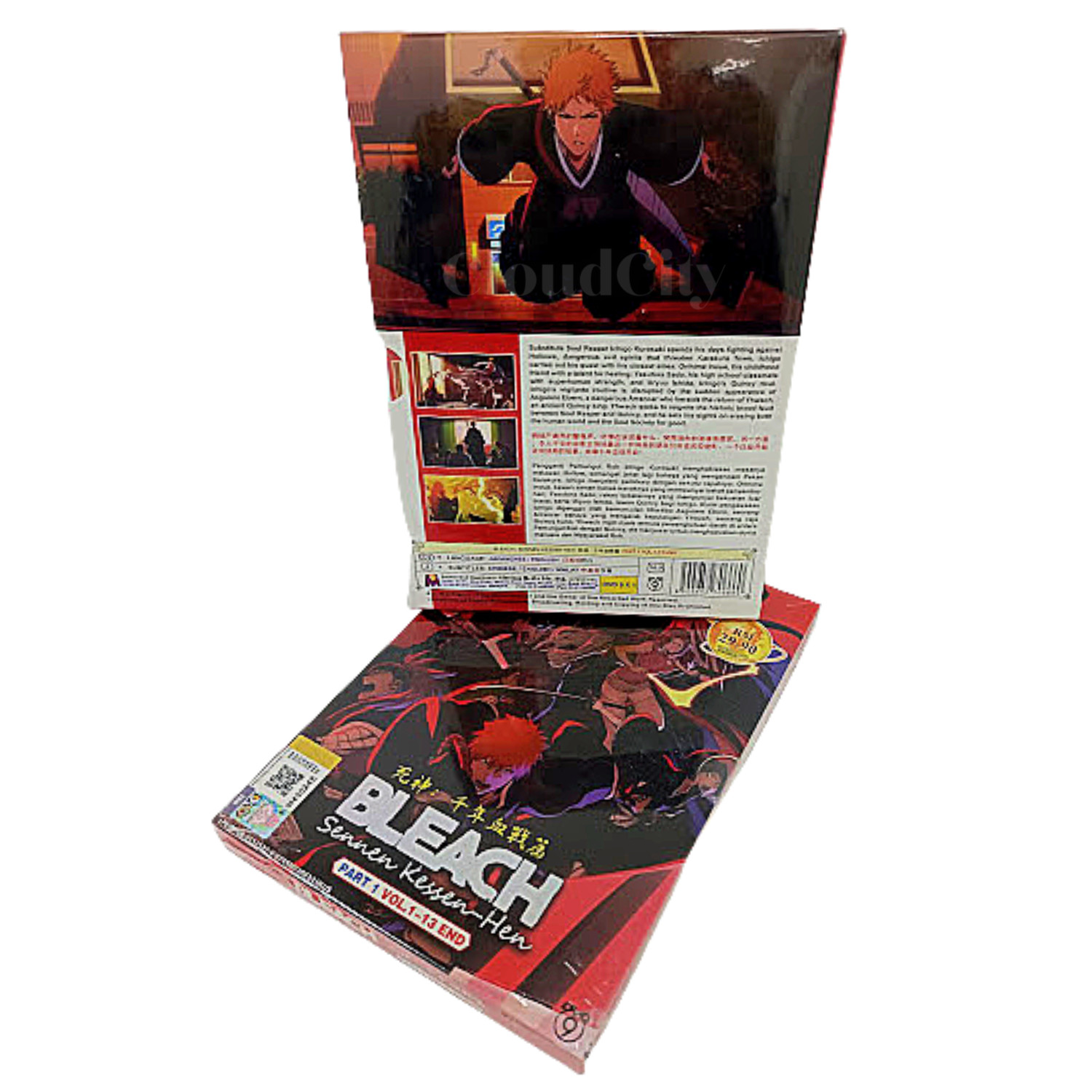 DVD Anime Bleach: Thousand-Year Blood War Part 1: (1-13 End) English, All Region