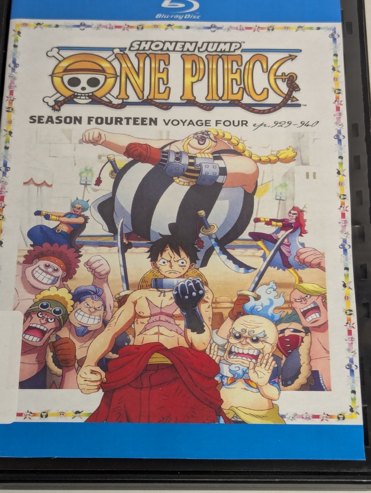 Shonen Jump One Piece Season 14 Voyages 1-4 Blu-ray Jpn/Eng Audio.