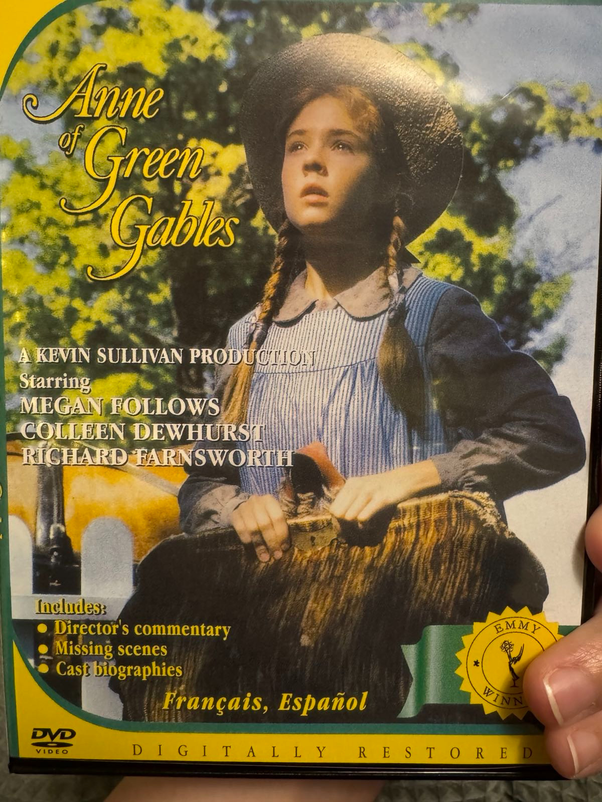 Anne Of Green Gables – THE COLLECTION (3-Disc Box Set) Region 1 (DVD, 2005)