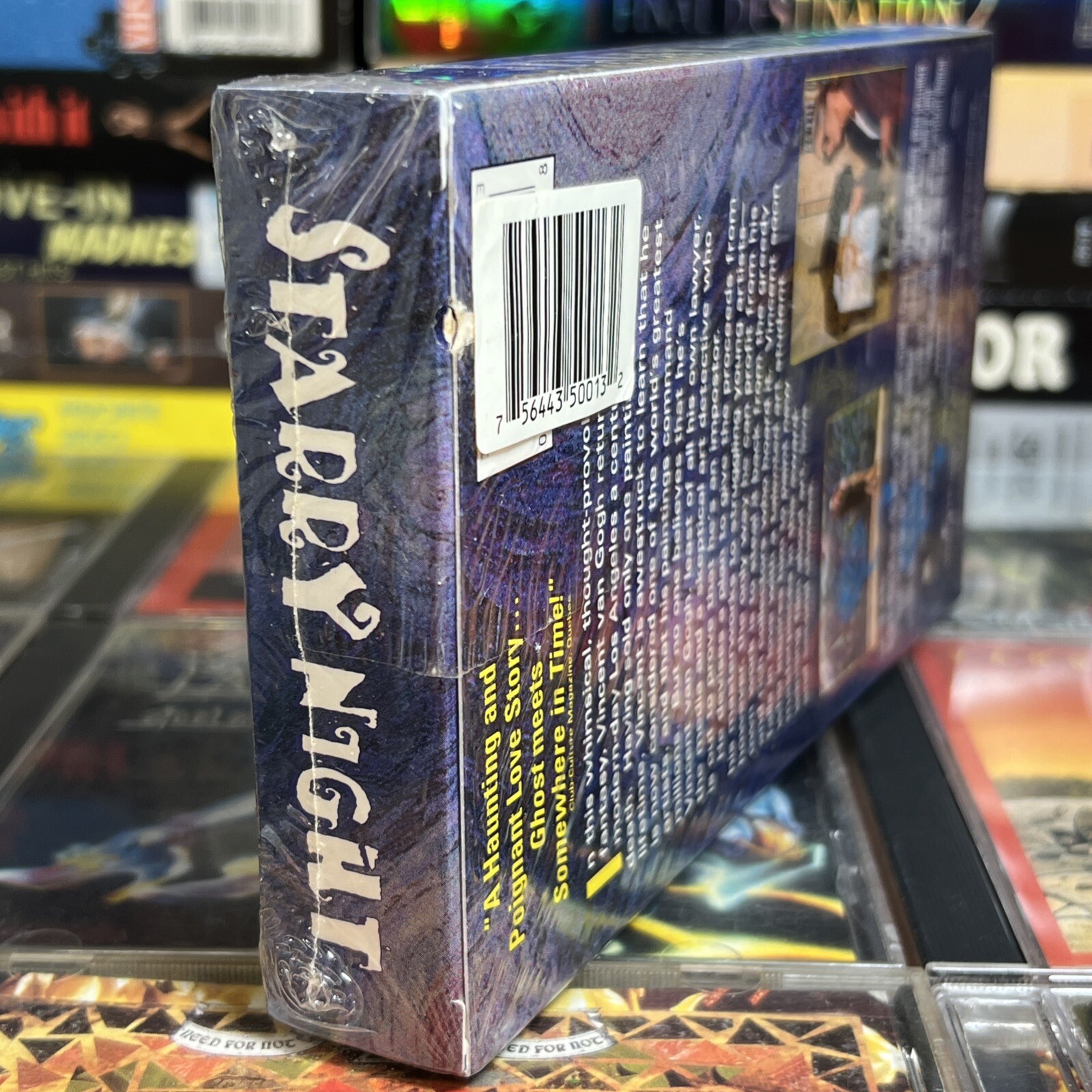 Starry Night 1999 VHS Factory Sealed w/ Stamps Vincent Van Gogh Romantic Comedy
