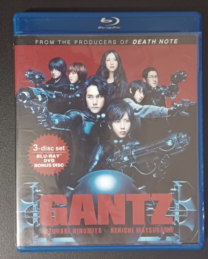 Gantz Live Action 3-Disc (Blu-ray, 2011)