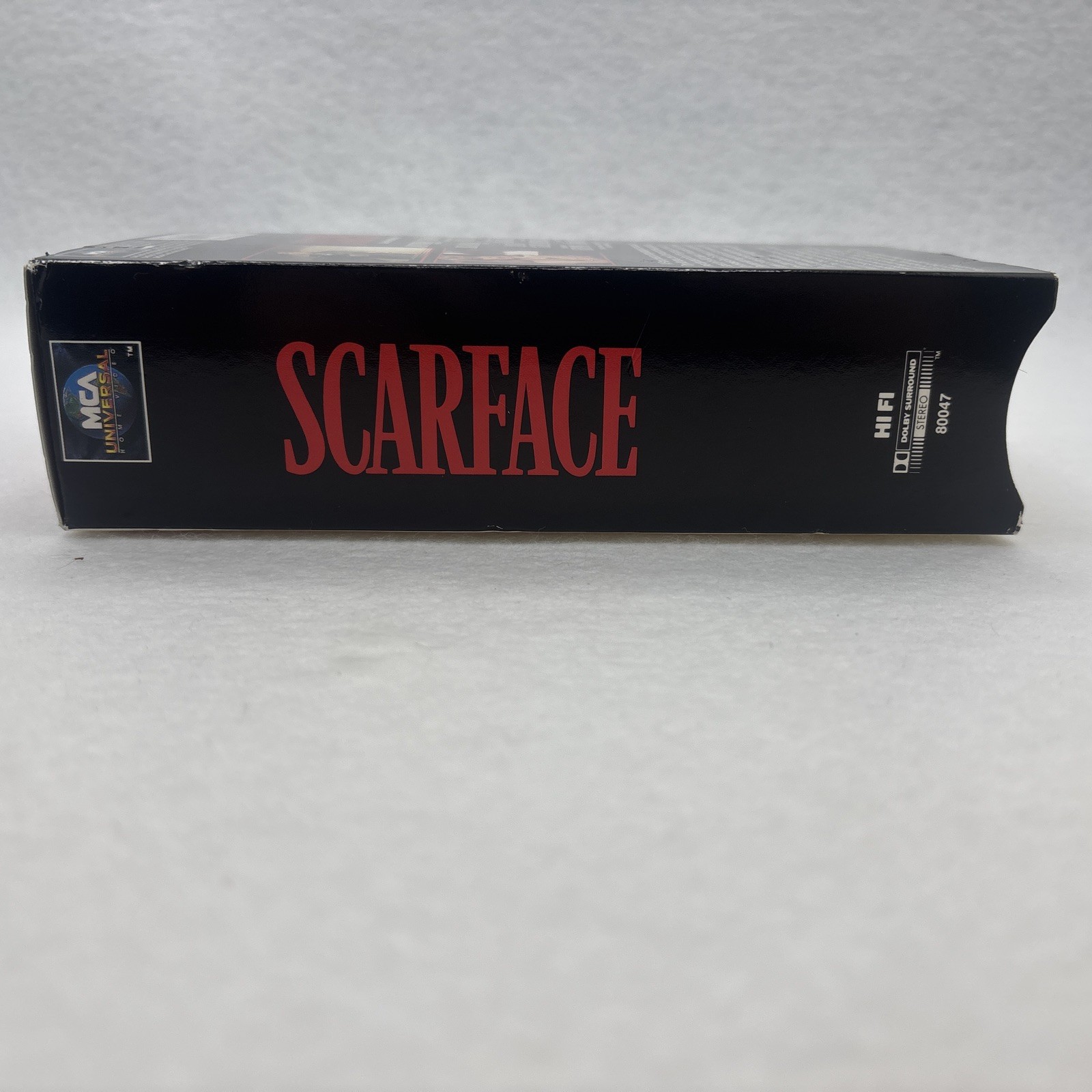Scarface – VHS – 1990 – 2 Tape Set – Al Pacino – Brian De Palma – Tested Working