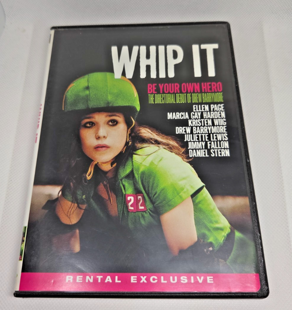 Whip It (DVD, 2010) Dvd Used Ellen Page Drew Barrymore