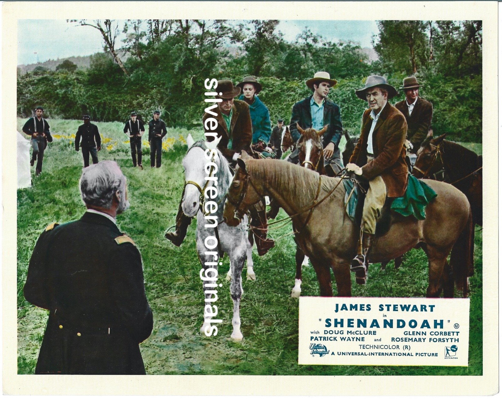 Shenandoah 8x ORIGINAL UK FOH James Stewart Doug McClure 1965