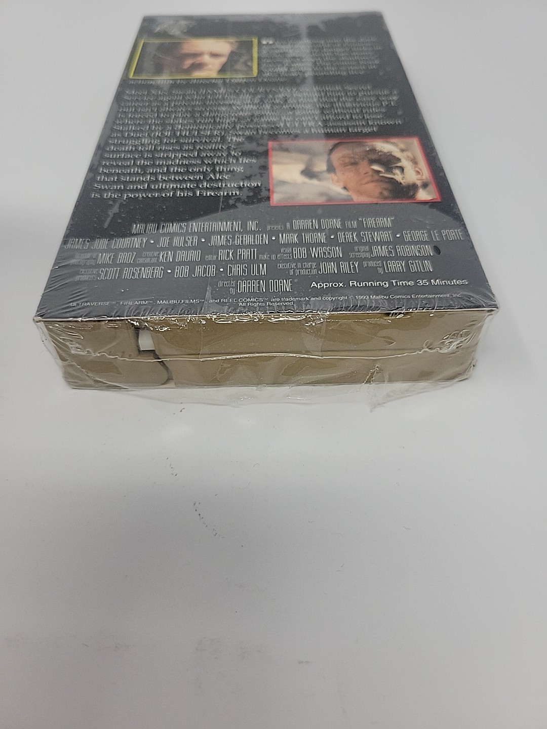 FIREARM – Ultraverse (NEW/Sealed VHS) Darren Doane, James Courtney, Rare VHS