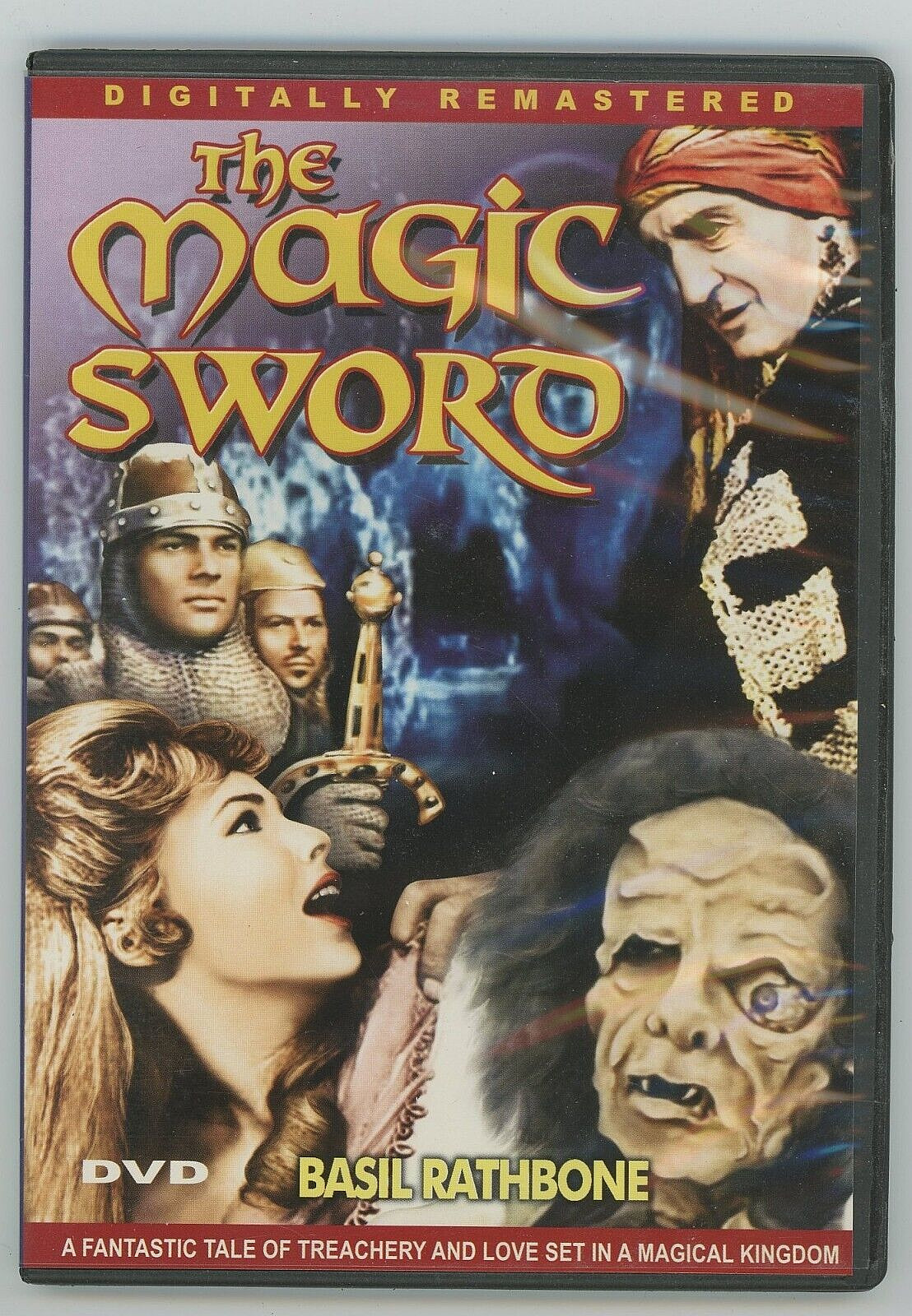 The Magic Sword DVD Treachery and Love 77 min English Color Stero Pre owned