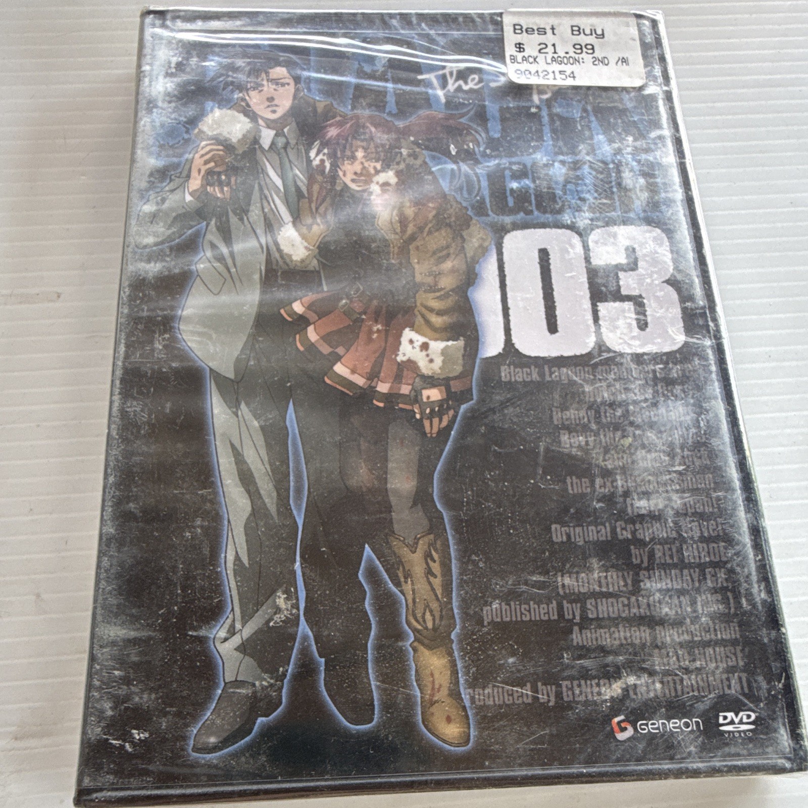 Geneon Black Lagoon: The Second Barrage Season 2 Vol. 3 DVD Widescreen Sub