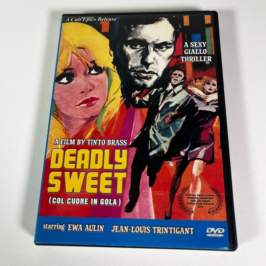 Deadly Sweet – A Tinto Brass Film Italian Movie (DVD, 1967, Color, 105 Min.)