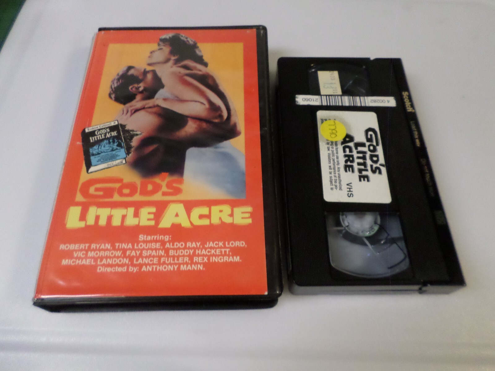 GOD’S LITTLE ACRE (1958) – (VHS) – ROBERT RYAN/ TINA LOUISE/ ALDO RAY/ JACK LORD