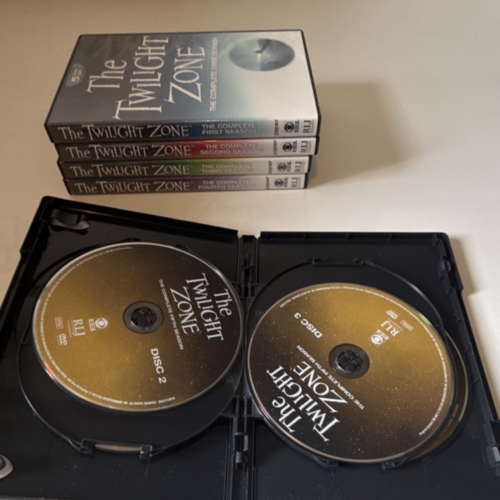 The Twilight Zone TV Series DVD Set Seasons 1-5 Complete Box Set Lot