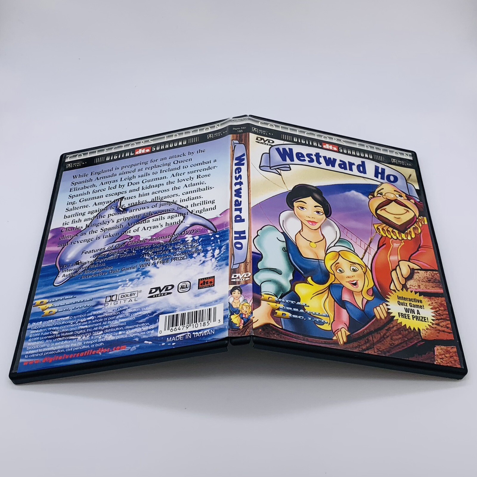 Westward Ho DVD, 2000 Collectors Edition Digital Surround Sound All Regions