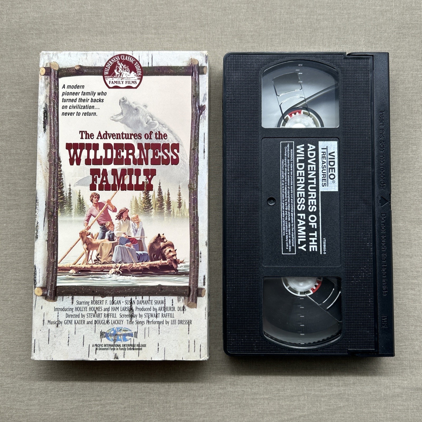 The Adventures of the Wilderness Family (VHS 1975) Natural World Mountain Action
