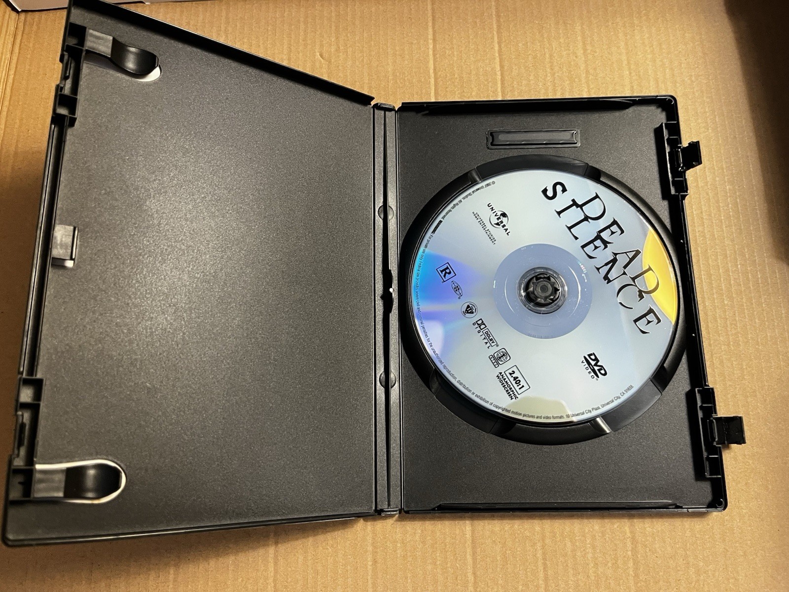 Dead Silence (2007) DVD. Dir. James Wan! Ryan Kwanten, Amber Valletta. Horror!