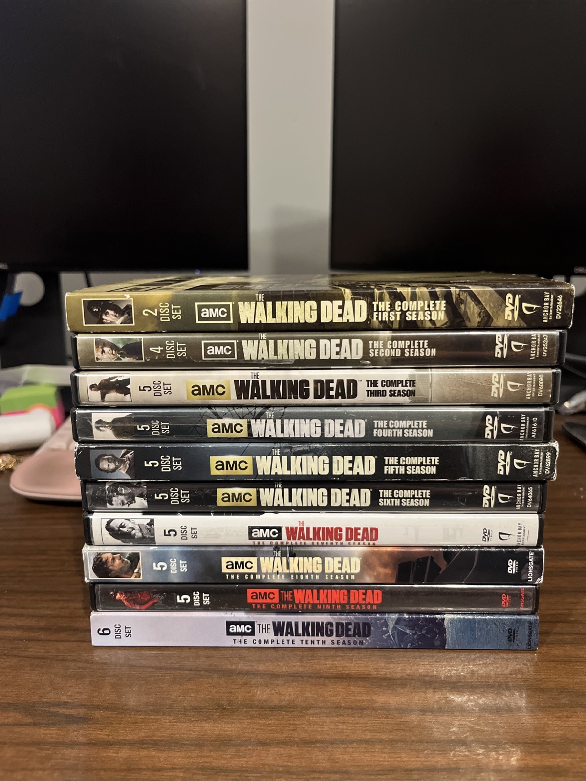 AMC The Walking Dead Seasons 1-10 DVD Box Set