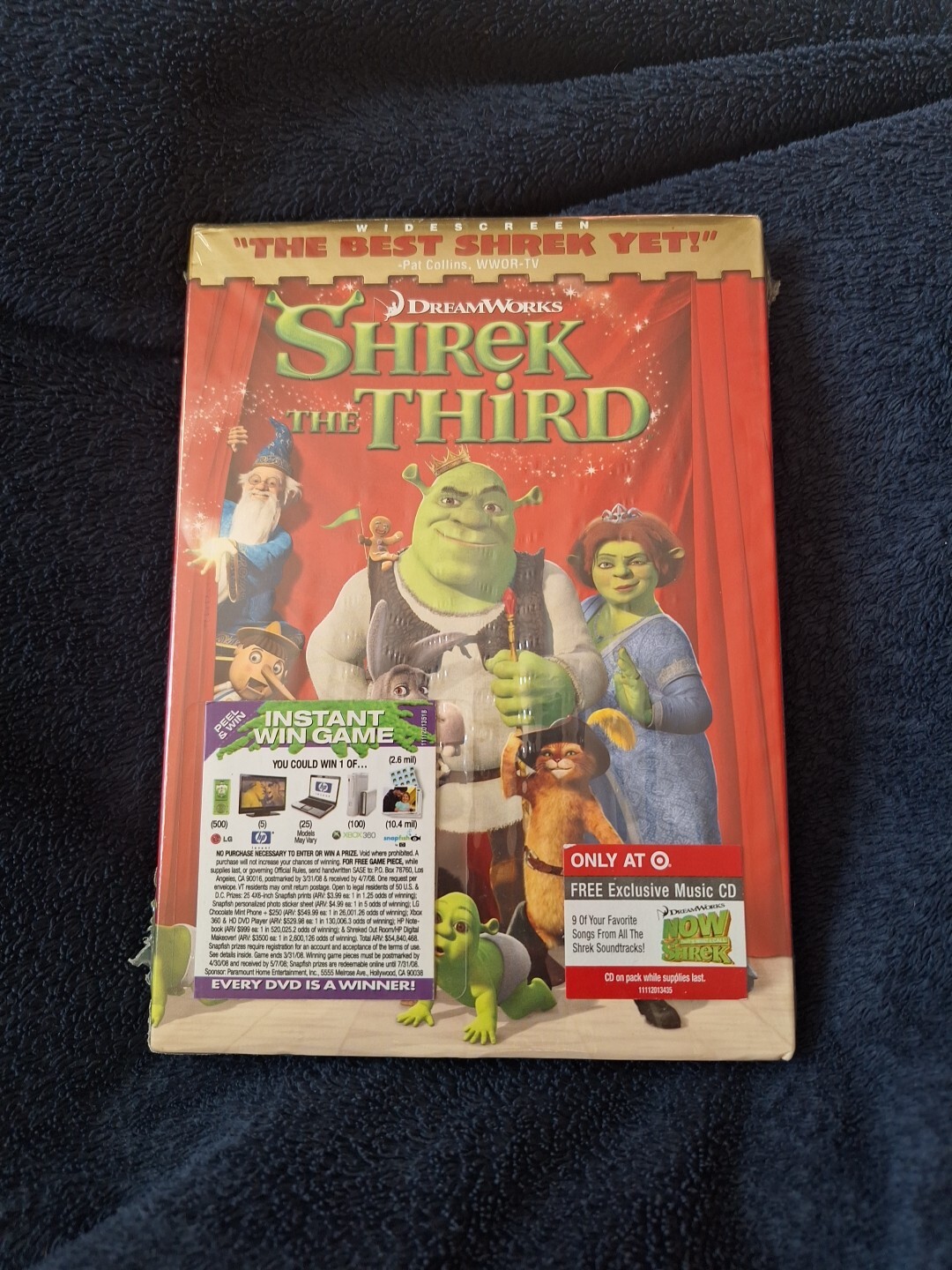 Now That’s What I Call SHREK The Third DVD CD 2 Disc Set SEALED Target Exclusive