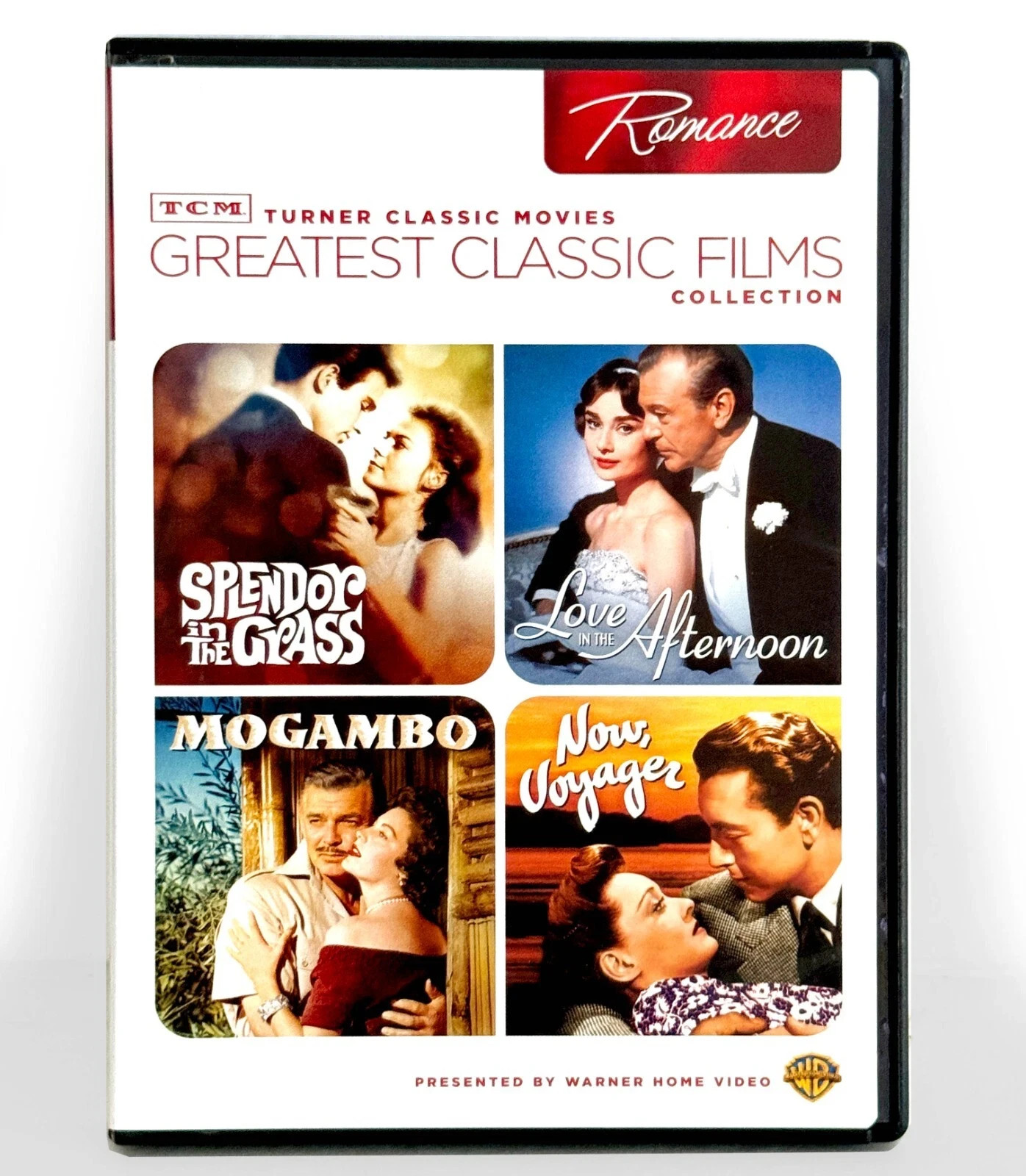 Now Voyager/ Mogambo/ Love in the Afternoon, etc (2-Disc DVD, 1942) Like New