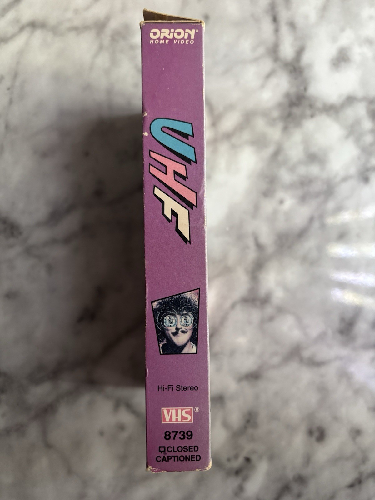 UHF VHS Rare Cult Comedy Weird Al Yankovic SP Mode Orion Release Tested Htf