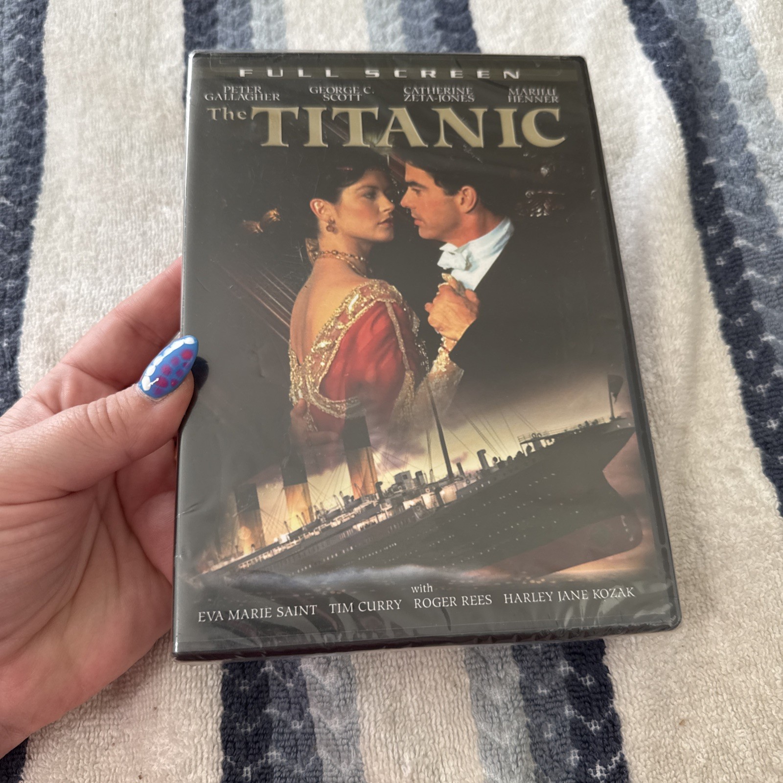 NEW* THE TITANIC HALLMARK TV miniseries Catherine Zeta Jones, George C Scott DVD