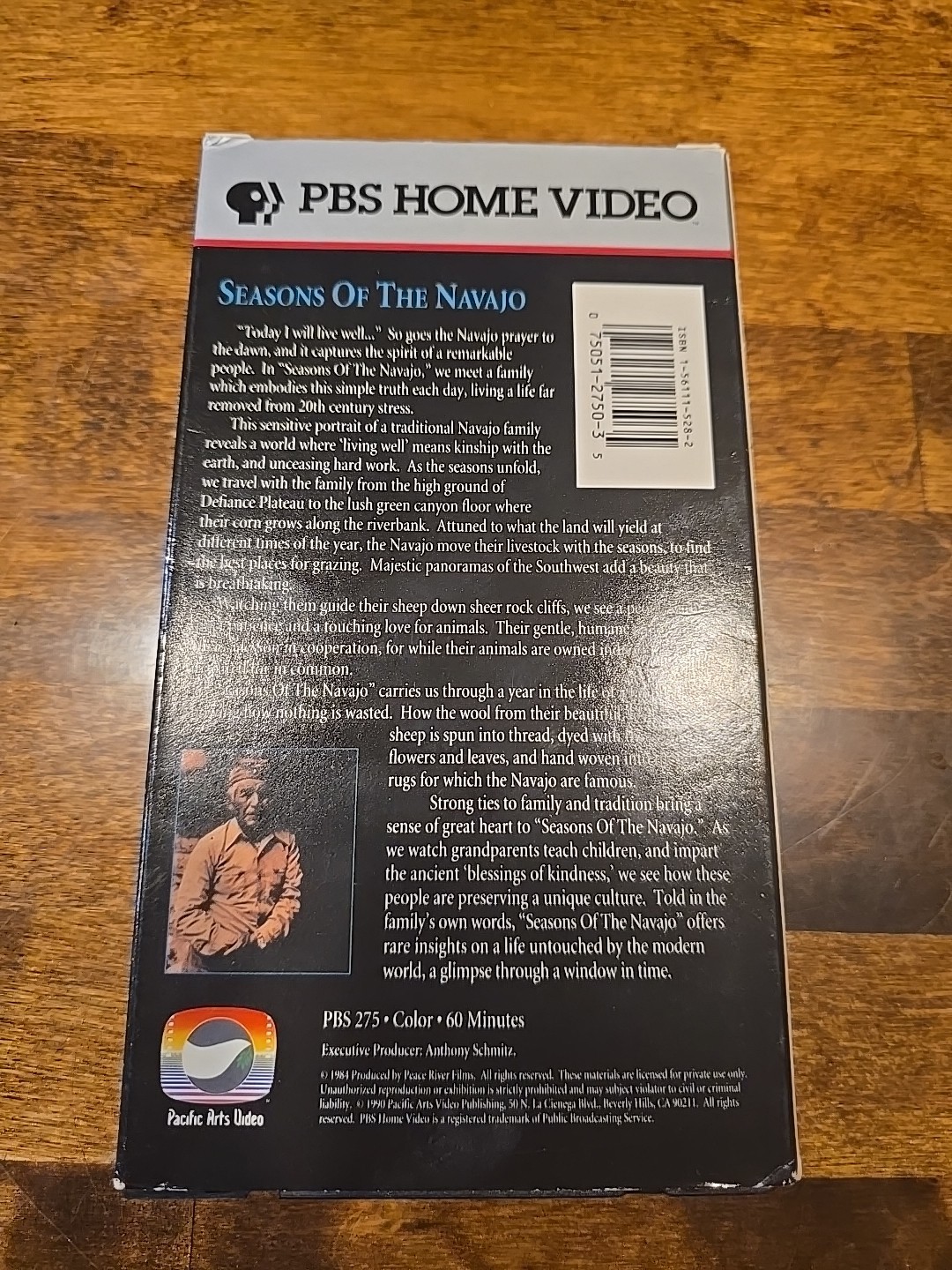 PBS Home Video Seasons On The Navajo Vhs American Indian Indigenous People Doc