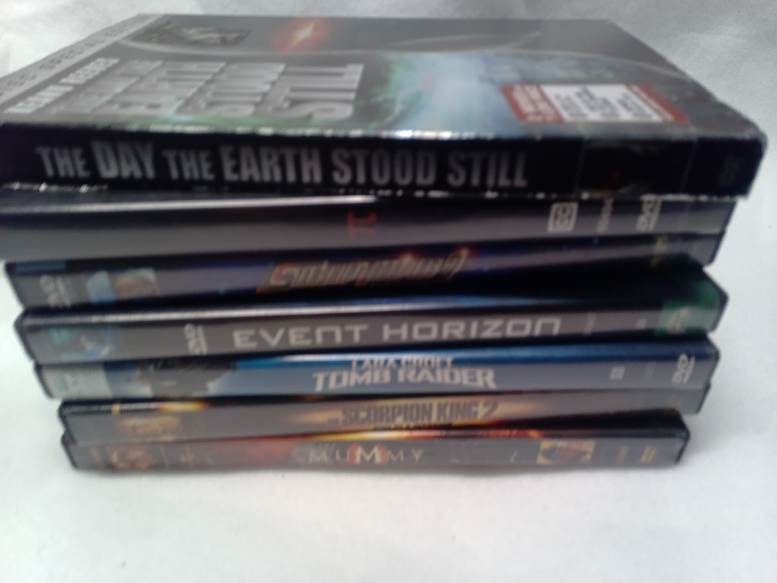 DVD Lot of 7 Action Science Fiction Drama Movies