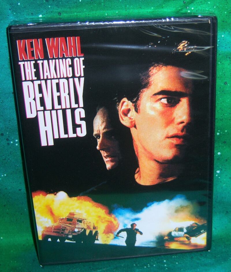 NEW RARE OOP KINO LORBER KEN WAHL THE TAKING OF BEVERLY HILLS MOVIE DVD 1991
