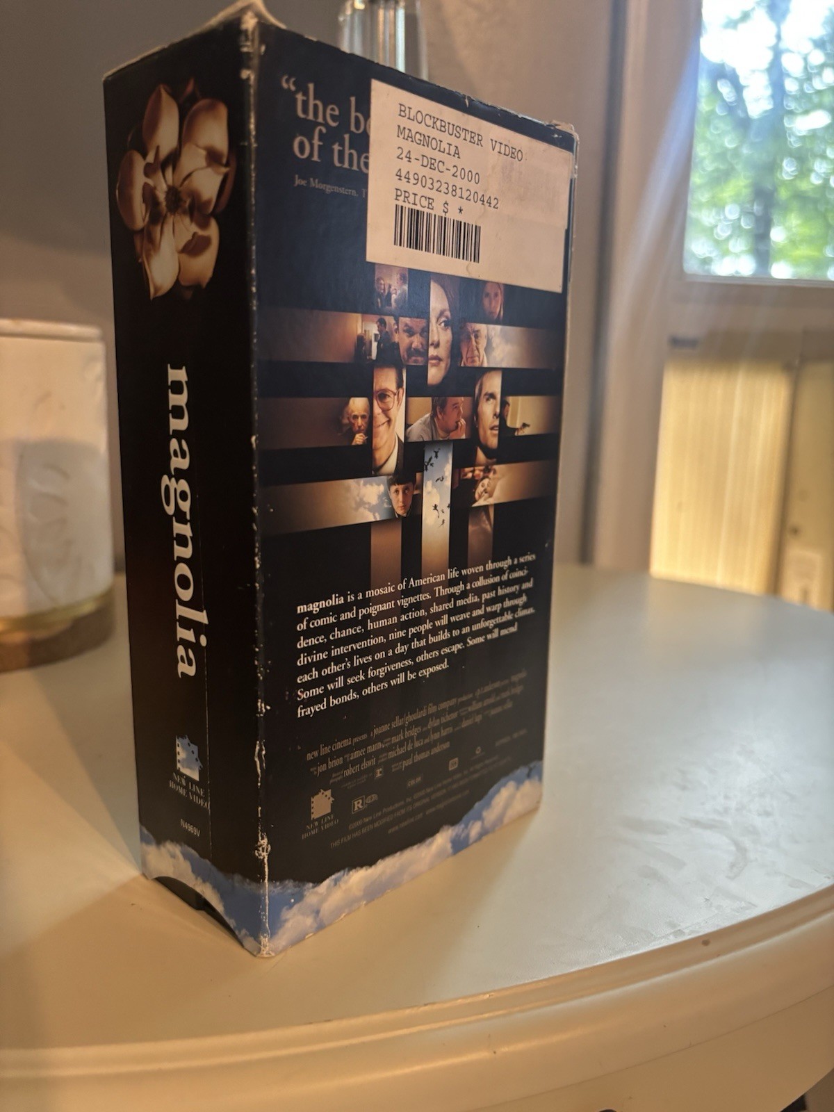 Magnolia 2000 VHS Sealed 2-Tape Set Tom Cruise, Philip Seymour Hoffman