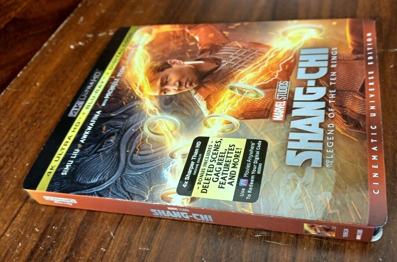 Shang-Chi and the Legend of the Ten Rings (4K+Blu-ray-No Digital)-Free Shipping