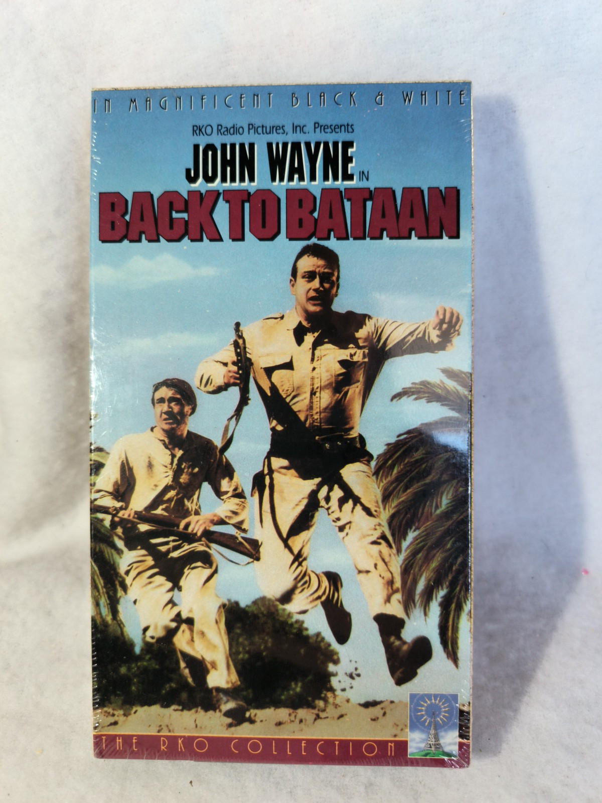 Back to Bataan VHS 1945, 1992 John Wayne New Sealed