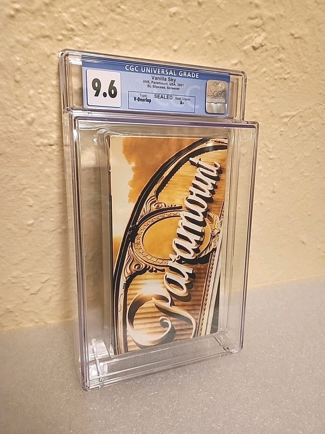 Vanilla Sky VHS CGC 9.6 Paramount FYC Your Consideration Academy Screener Promo
