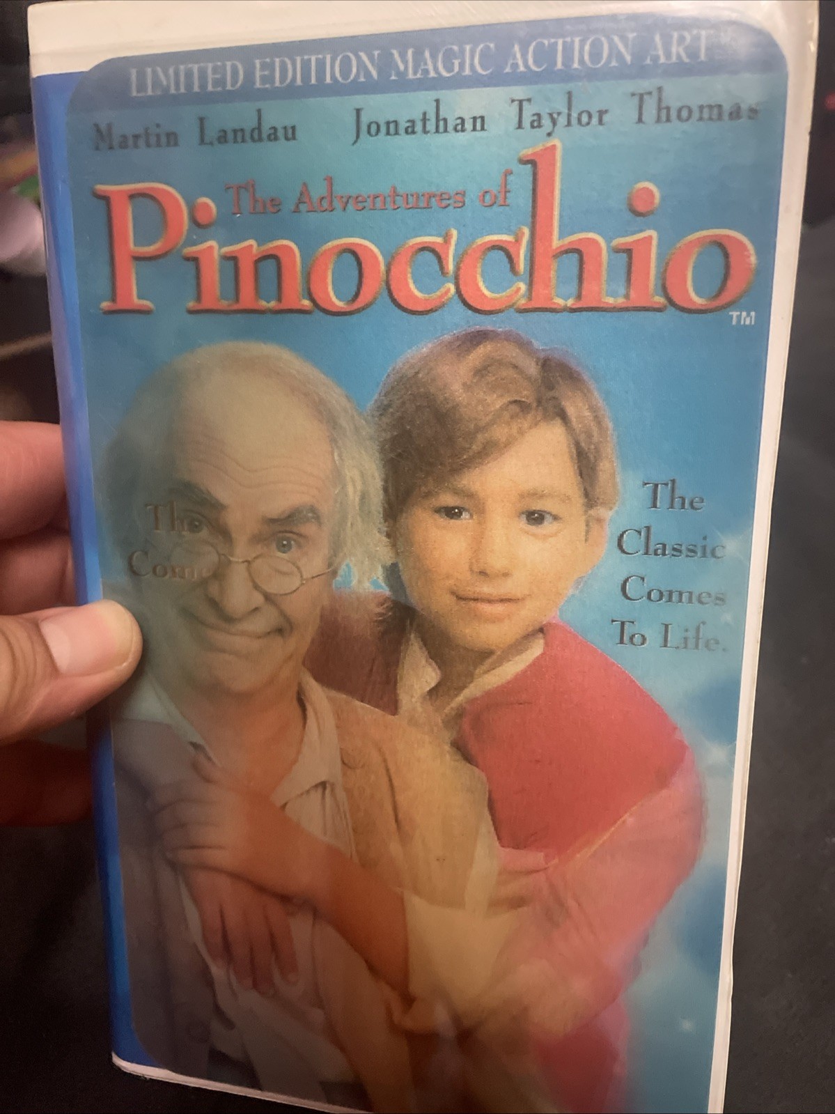 Adventures Of Pinocchio LIMITED EDITION (VHS, 1996, CLAMSHELL)