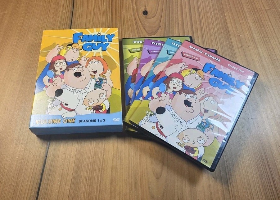 Family Guy DVD Lot Vol 1 2 3 Seasons 1-3 Complete Set 10 Discs Tested