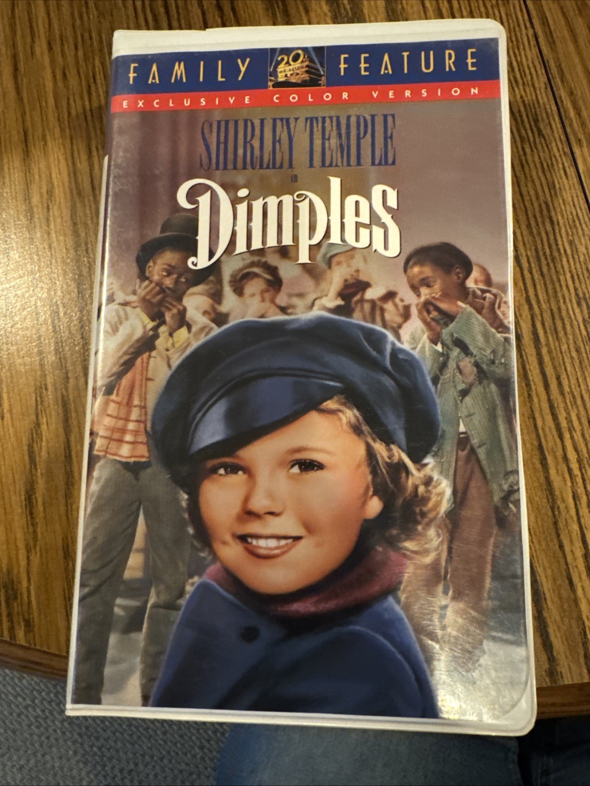 Shirley Temple dimples VHS 20Th Century Fox, Family Color Version With Insert