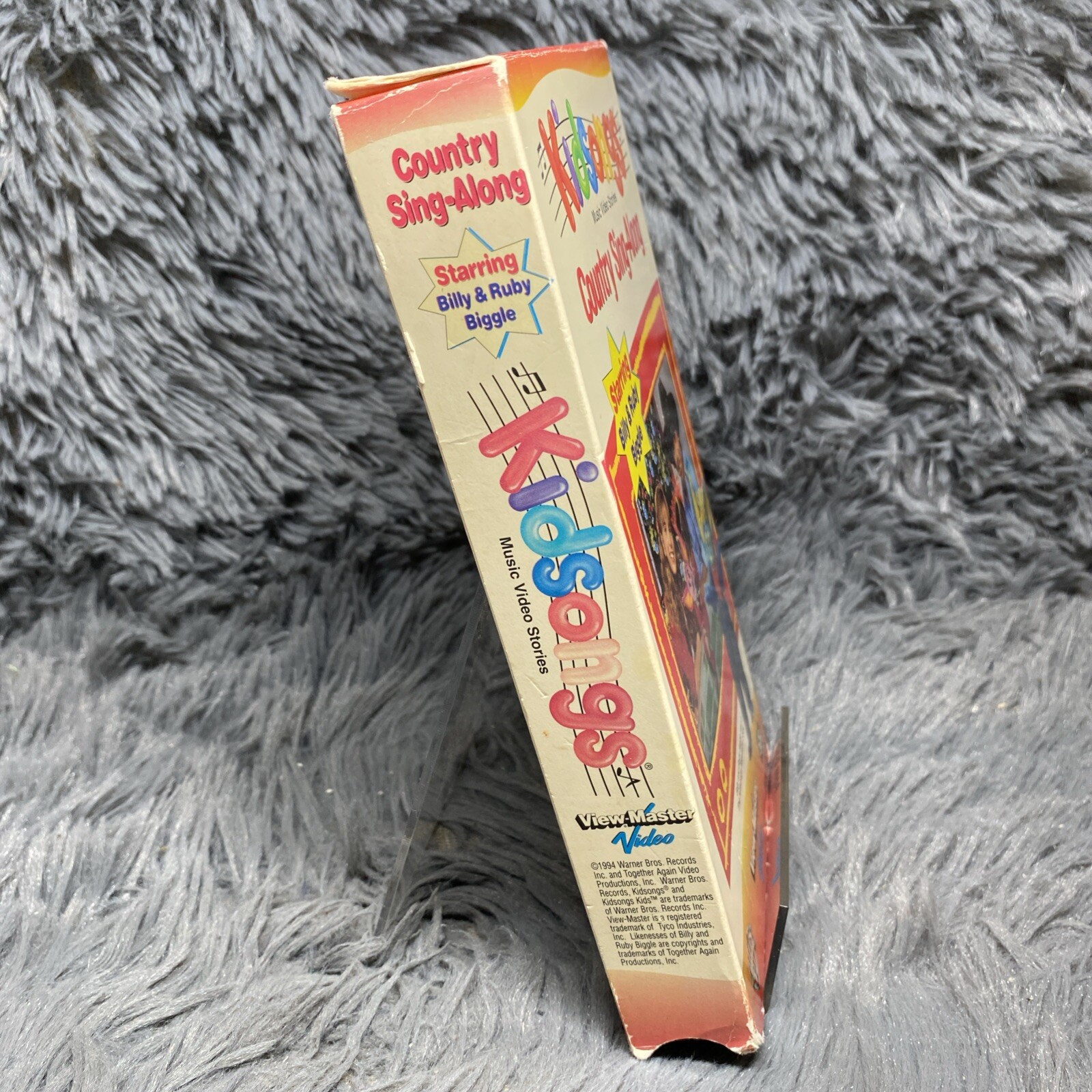 Kidsongs: Country Sing Along VHS Tape 1995 WB Video Kids Family Music Nostalgia