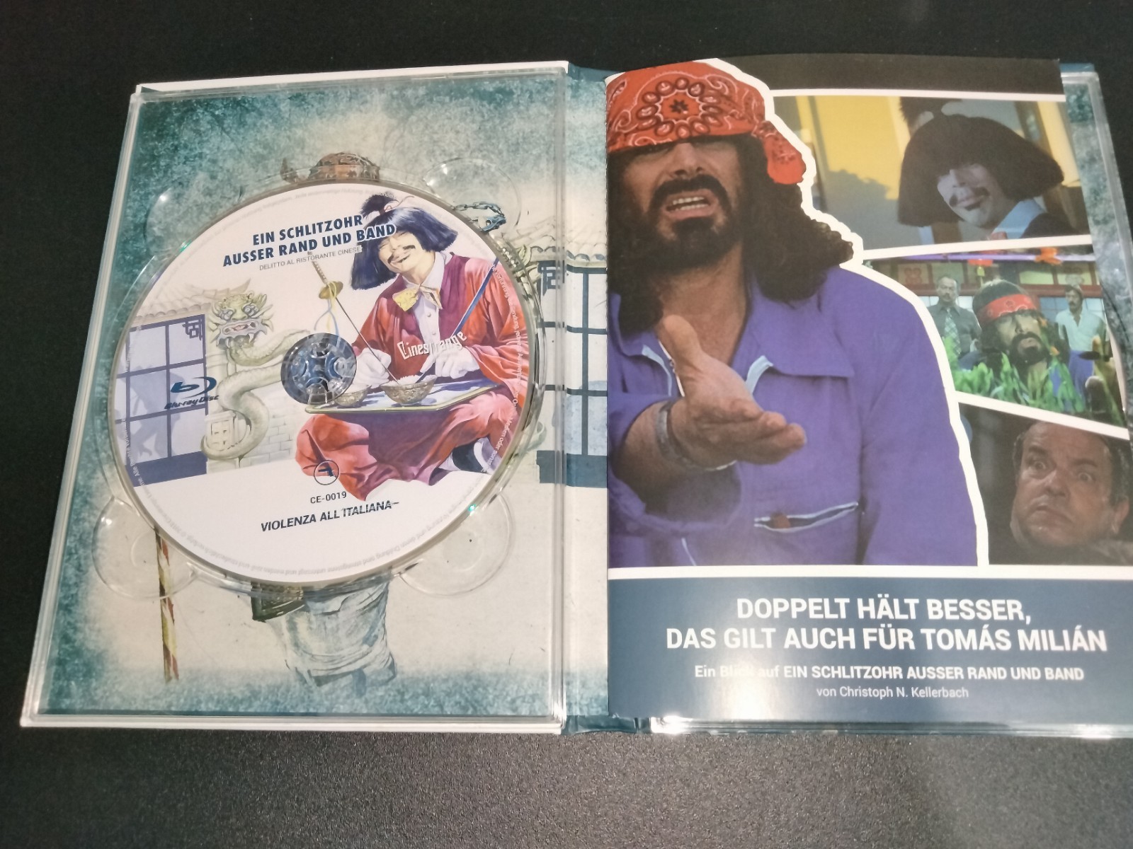 Crime at the Chinese Restaurant Blu-Ray Region B Tomas Milian English Subbed