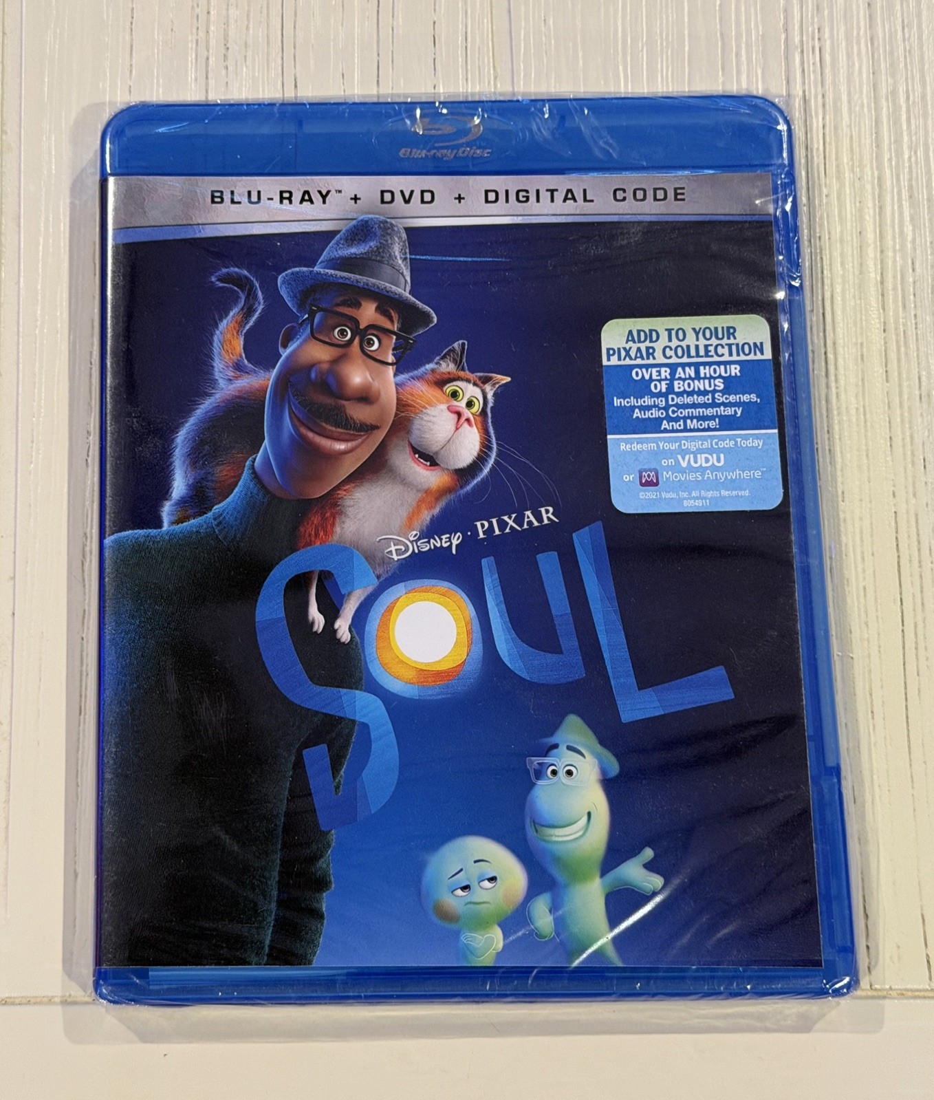 Soul (Blu-ray + DVD + Digital Code Insert) NEW Sealed Disney Pixar Movie
