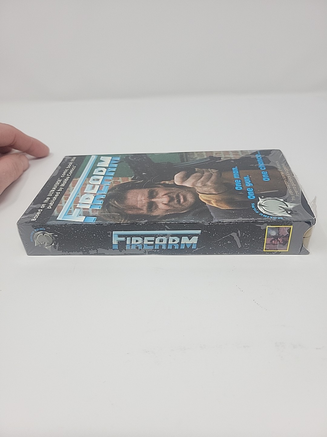 FIREARM – Ultraverse (NEW/Sealed VHS) Darren Doane, James Courtney, Rare VHS