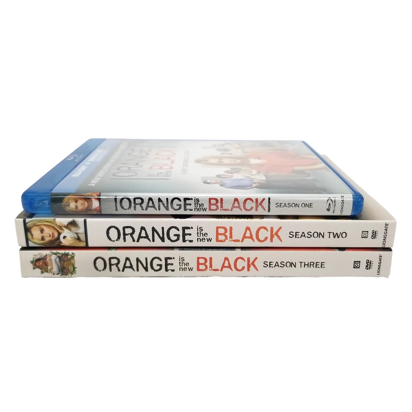 Orange Is The New Black OITNB Netflix Series Seasons 1-3 DVDs Blu-Ray